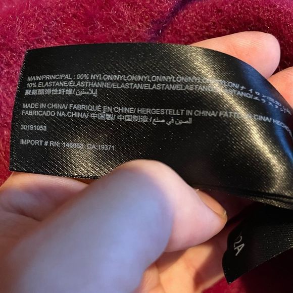 Keepsake the Label - Fuzzy Ruby Cheerful Sweater with Puff Sleeves - size L - Picture 9 of 14